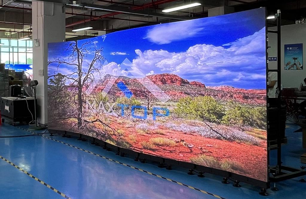 led wall branding marki wydarzenia